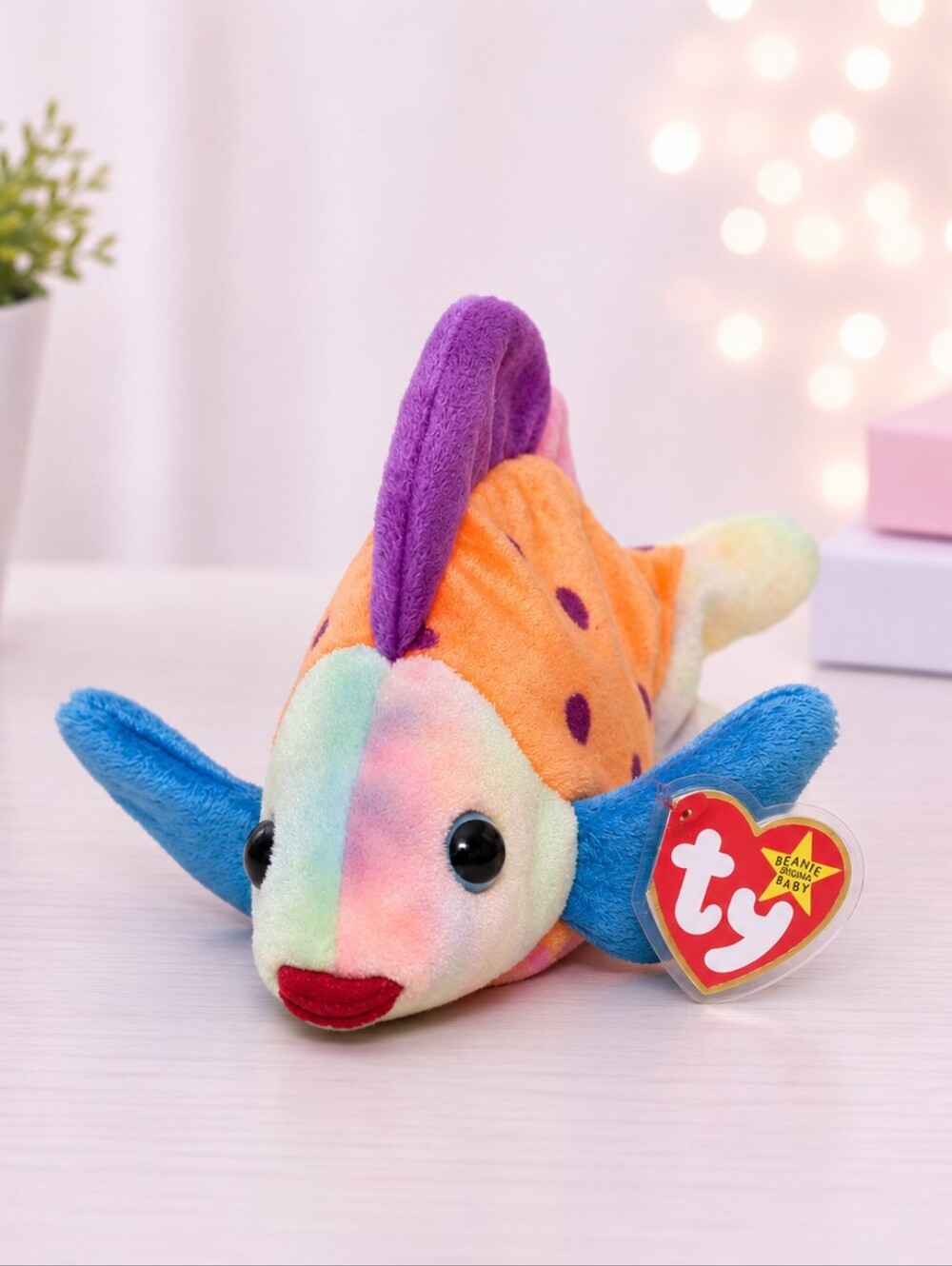 Ty Beanie Baby Lips Fish
